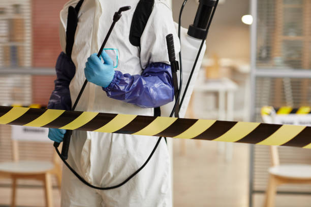 Professional Blood Cleanup technician working in Franktown, CO